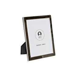 Fotoram DKD Home Decor Metall Silvrig Traditionell 18 x 2 x 23 c