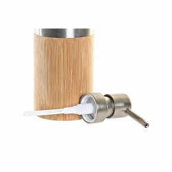 Badkit DKD Home Decor Silvrig Naturell Bambu polypropen 7 x 7 x