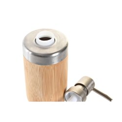 Badkit DKD Home Decor Silvrig Naturell Bambu polypropen 7 x 7 x