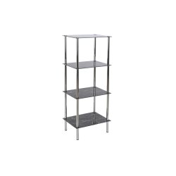 Badrumshyllor DKD Home Decor Glas Stl (40 x 30 x 105 cm)