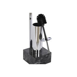 Toalettpappershllare med toalettborste DKD Home Decor MDF Stl