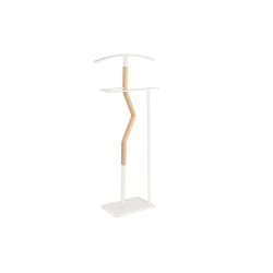 Hattstll DKD Home Decor Naturell Tr Stl Vit (48 x 20 x 106,5