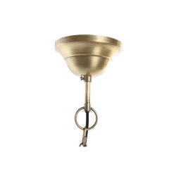 Taklampa DKD Home Decor Brun Gyllene Jrn Mangotr 50 W 43 x 43