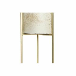 Ljusstakar DKD Home Decor Antikbehandlad Glas Metall (13 x 13 x