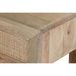 Nattduksbord DKD Home Decor Brun Naturell Mangotr 50 x 40 x 50