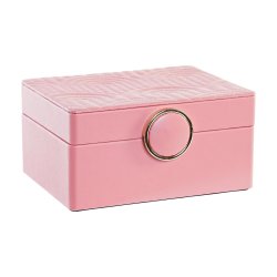Smyckeskrin DKD Home Decor Rosa Tr MDF 23 x 17 x 10 cm