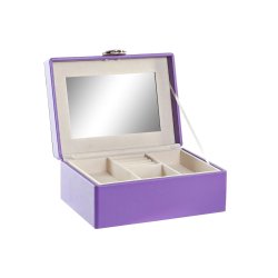 Smyckeskrin DKD Home Decor Lila Tr MDF 17 x 13 x 8,5 cm
