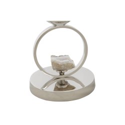 Vas DKD Home Decor Champagne Glas Aluminium (15 x 15 x 56 cm)