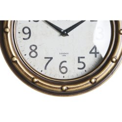 Vggklocka DKD Home Decor 28,5 x 8 x 50 cm Glas Jrn Vintage (2