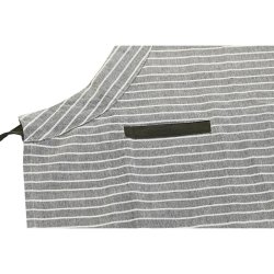 Frklde med ficka DKD Home Decor 70 x 1 x 85 cm Gr Bomull Vit