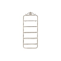 Flaskstll DKD Home Decor Metall Vit (39 x 9,5 x 102,5 cm)