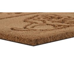 Drrmatta DKD Home Decor Brun Gummi Kokosnt (75 x 45 x 2,3 cm)