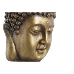 Kruka DKD Home Decor Glasfiber Gyllene Buddha Orientalisk (25 x