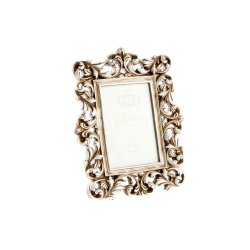 Fotoram DKD Home Decor 18 x 2 x 25 cm Gyllene Harts Shabby Chic