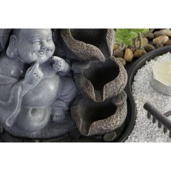Szk?kt DKD Home Decor Buddha Harts Orientalisk 29 x 21 x 23 cm
