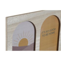 Kapphngare DKD Home Decor 56 x 5 x 23,5 cm Naturell Multicolour