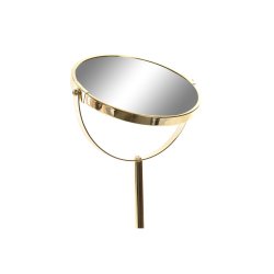 Speglar DKD Home Decor 18 x 13 x 35 cm Gr Beige Gyllene Metall