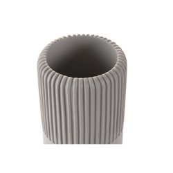 Glas DKD Home Decor Gr Cement 7 x 7 x 11 cm