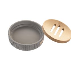 Tvlfat DKD Home Decor 11 x 11 x 2,5 cm Gr Cement