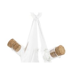 Set med olja och vinger DKD Home Decor 10,5 x 9 x 18 cm Transpa