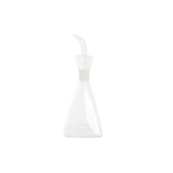 Oljeflaska DKD Home Decor 250 ml 7 x 7 x 19,5 cm Transparent Bor