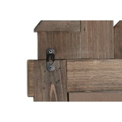 Vggspegel DKD Home Decor Brun Antikbehandlad 40 x 9 x 68 cm