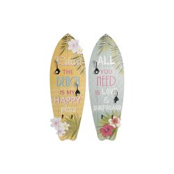 Vggmonterad rockhngare DKD Home Decor 30 x 90 x 7 cm Medelhavs