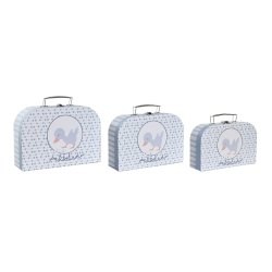 Uppsttning med Dekorativa Ldor DKD Home Decor 28 x 9,5 x 20 cm