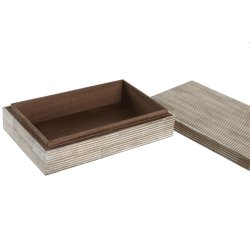 Smyckeskrin DKD Home Decor Krm Harts Ben 20,5 x 13 x 5,5 cm