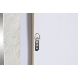 Vggspegel DKD Home Decor Elfenben 70 x 2 x 97 cm (4 antal)
