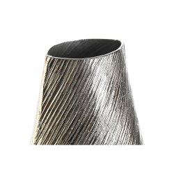 Vas DKD Home Decor Gyllene Silvrig Aluminium Modern 22 x 13 x 40