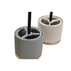 Spegel med monteringsfste DKD Home Decor