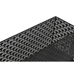 Set med planteringskrl DKD Home Decor 60 x 22 x 70 cm Svart Met