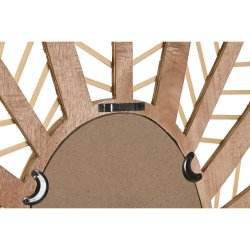 Vggspegel DKD Home Decor Brun Naturell Tropiskt Lv av en vxt