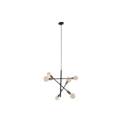 Taklampa DKD Home Decor 60 x 52 x 50 cm Svart Gyllene Metall 50
