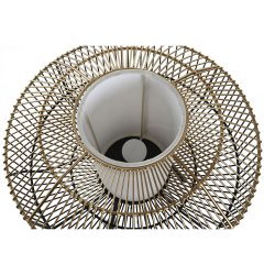 Bordslampa DKD Home Decor Svart Gyllene Jrn 50 W 220 V 39 x 39