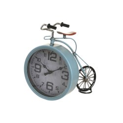 bordsklocka DKD Home Decor Bl Grn Cykel Vintage (2 antal)