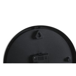Vggklocka DKD Home Decor Vit Svart PVC 25,4 x 4 x 25,4 cm (2 an