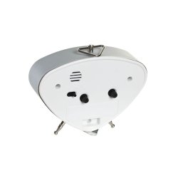 Vckarklocka DKD Home Decor Bl Vit Gr PVC Metall Vintage 11,5