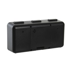 Vckarklocka DKD Home Decor Vit Svart PVC 17 x 5 x 9 cm (2 antal