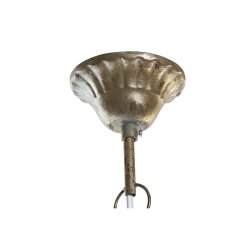Taklampa DKD Home Decor 37 x 37 x 38 cm Gyllene Metall Multicolo