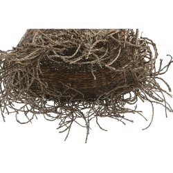 Lampskrm DKD Home Decor 56 x 56 x 52 cm Naturell Sjgrs Boho