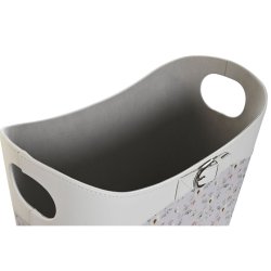 Tidningsstll DKD Home Decor Bl Vit Gr Ljusrosa Polyuretan PVC