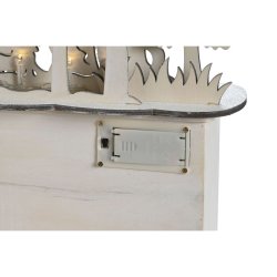 Adventskalender DKD Home Decor Tr 34 x 8,5 x 36,5 cm (2 antal)