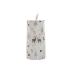 LED Ljus DKD Home Decor Vit Multicolour 7.5 x 7.5 x 15 cm 7,5 x