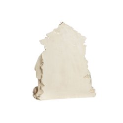 Julkrubba-set DKD Home Decor Bl Vit Rosa Harts 24 x 8 x 27,5 cm