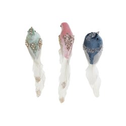Julgranskula DKD Home Decor Multicolour Fgel 25 x 7 x 6 cm (3 a