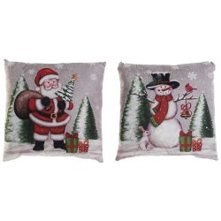 Kudde DKD Home Decor Jul Multicolour Polyester 40 x 10 x 40 cm (