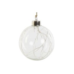 Hngdekoration DKD Home Decor Transparent Glas 10 x 10 x 10 cm (