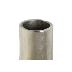 Vas DKD Home Decor Silvrig Aluminium 15 x 15 x 26 cm
